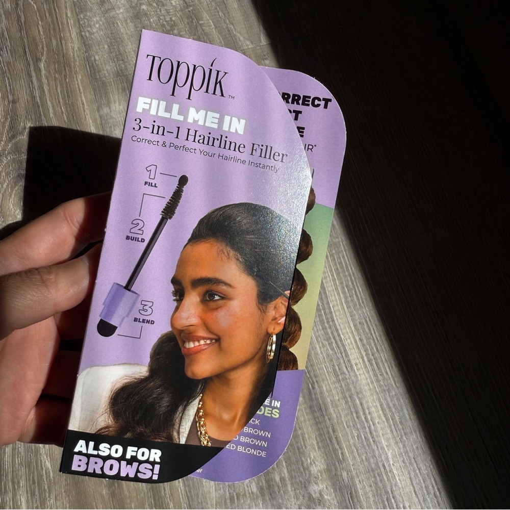 Toppik Fill Me In Hairline Filler – Dark Brown – New